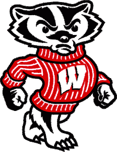 Bucky The Badger, mascot of the University of Wisconsin. Photo courtesy of FanPop.com