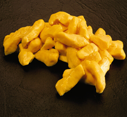 Cheese curds. Don't let the look fool you, they rock. (Courtesy of thenibble.com)